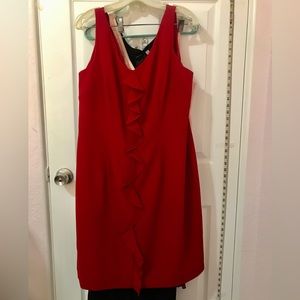 💃🏼 Red ruffle dress 💃🏼